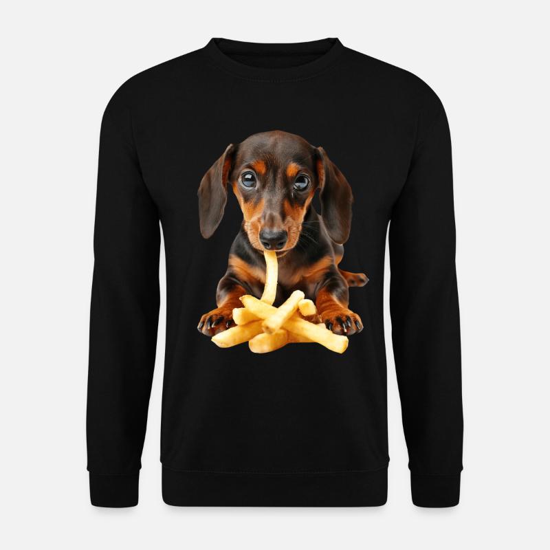 Dachshund - Unisex Sweatshirt - black