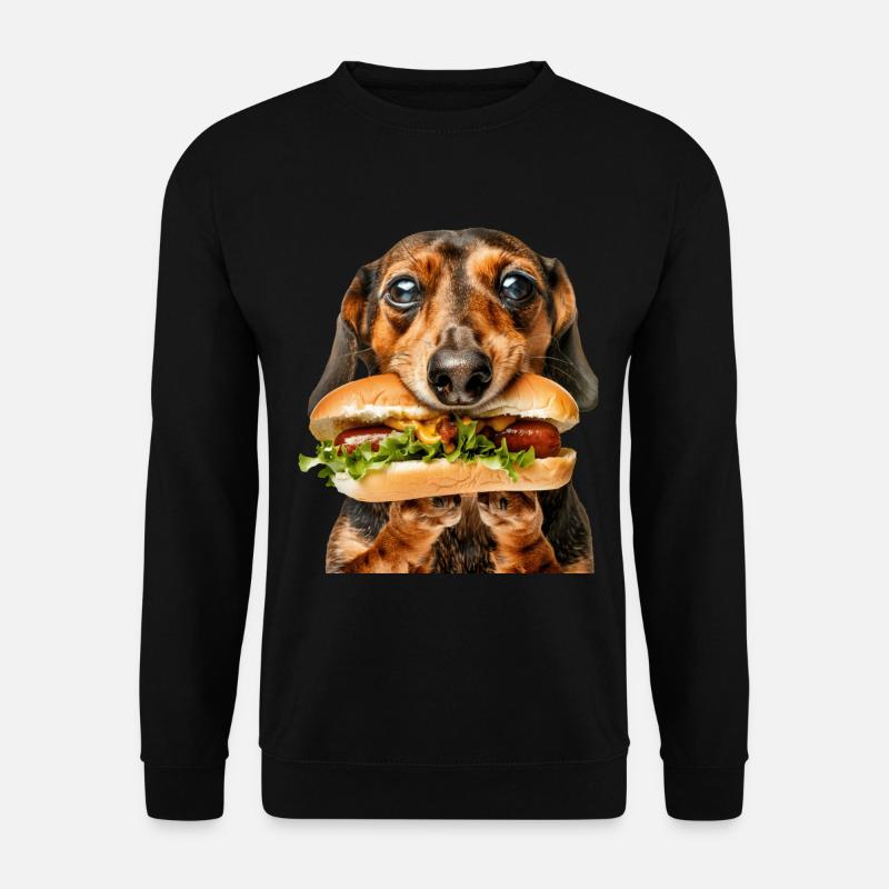 Dachshund - Unisex Sweatshirt - black