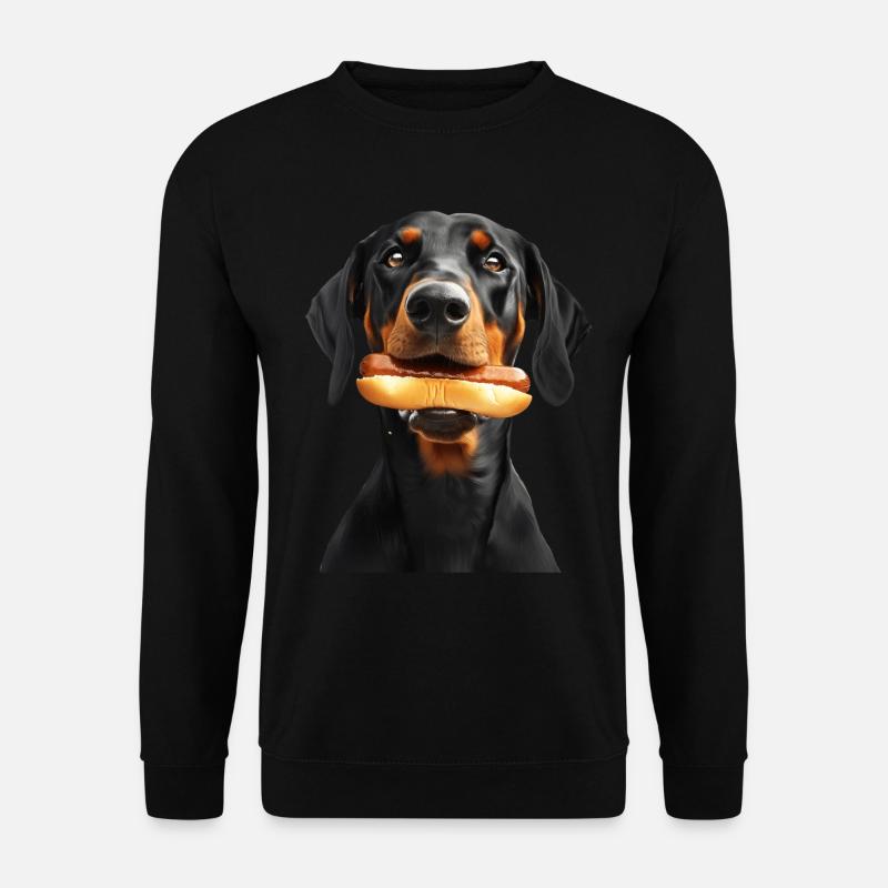 Dobermann - Unisex Pullover - Schwarz