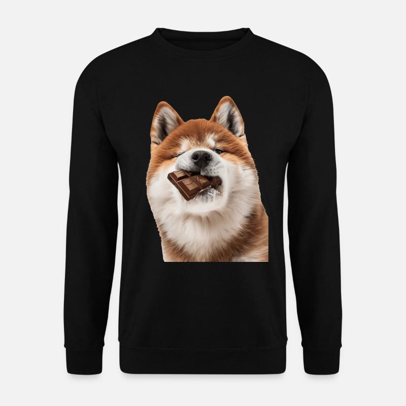 Akita - Unisex Pullover - Schwarz