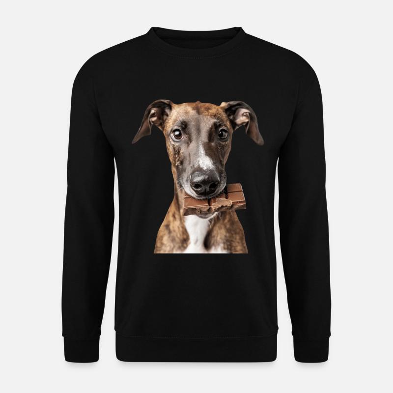 Windhund - Unisex Pullover - Schwarz