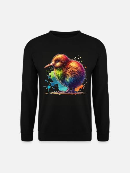 Kiwi Bird - Unisex Sweatshirt - black