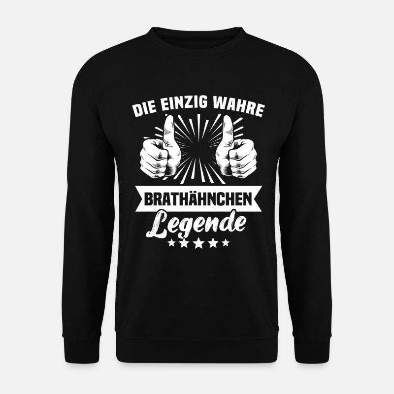 Brathähnchen - Unisex Pullover - Schwarz