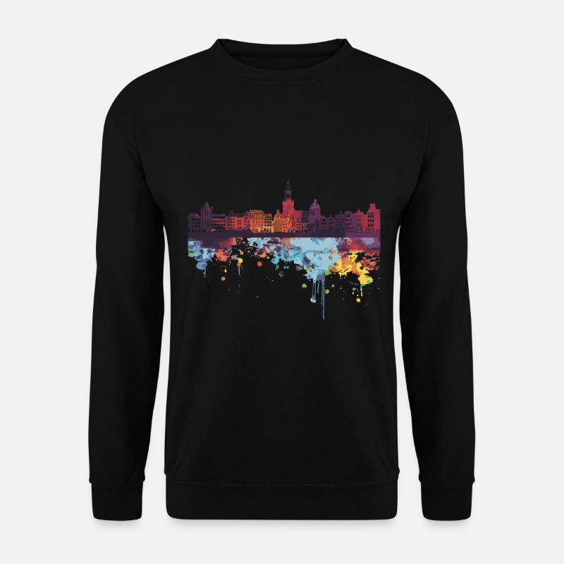 Den Helder - Unisex Pullover - Schwarz