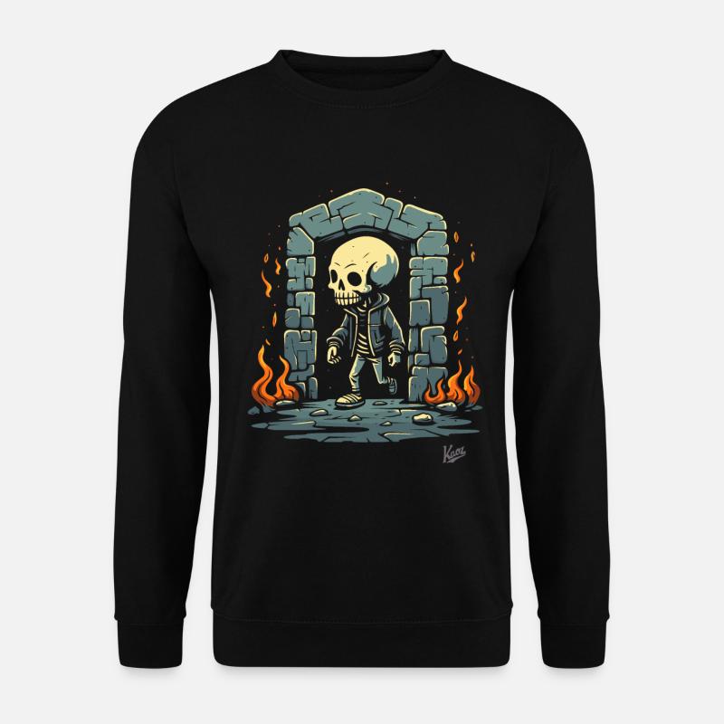Skeleton Dungeon Showtime - Unisex Sweatshirt - black