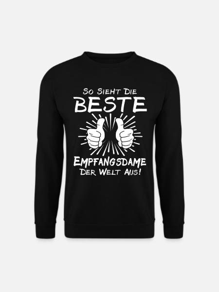 Receptionist - Unisex Sweatshirt - black
