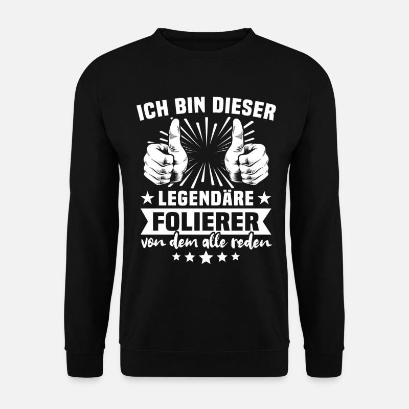Wrapper Legend - Unisex Sweatshirt - black