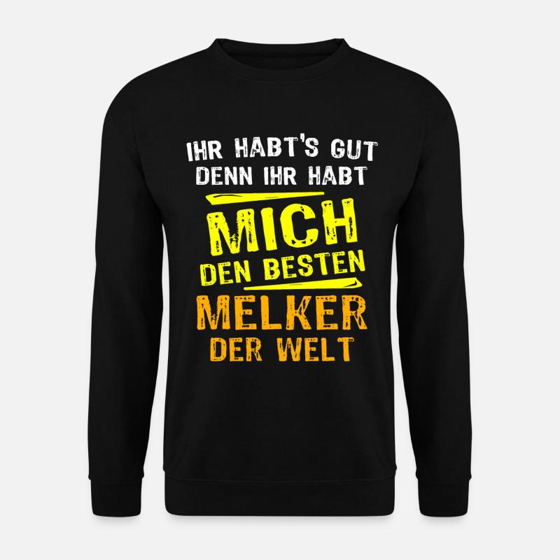 Melker Gift - Unisex Sweatshirt - black