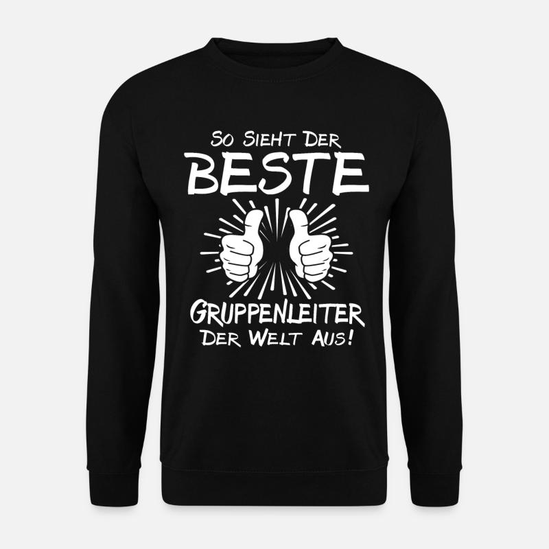 Bester Gruppenleiter - Unisex Pullover - Schwarz