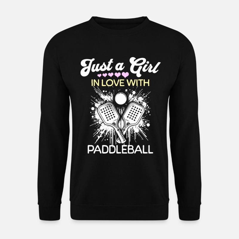 Paddleball Mädchen - Unisex Pullover - Schwarz