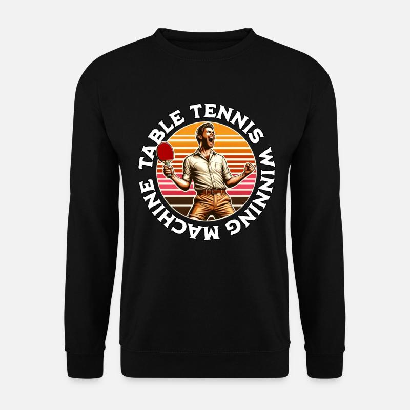 Table Tennis Gewinner - Unisex Pullover - Schwarz