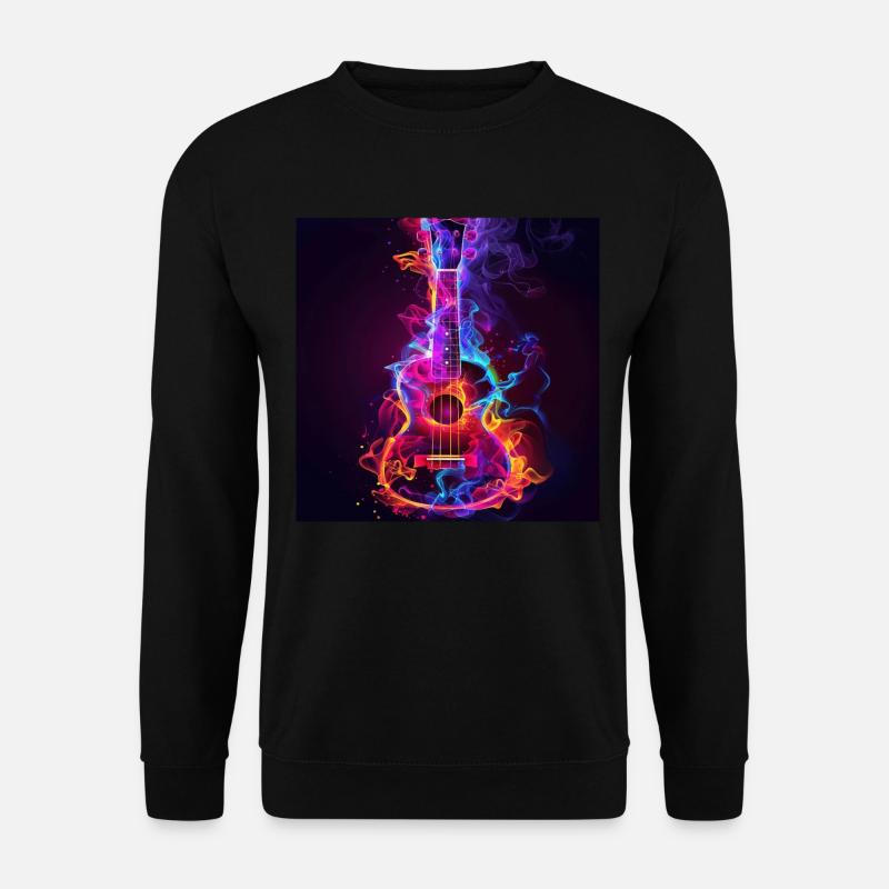 Ukulele - Unisex Sweatshirt - black