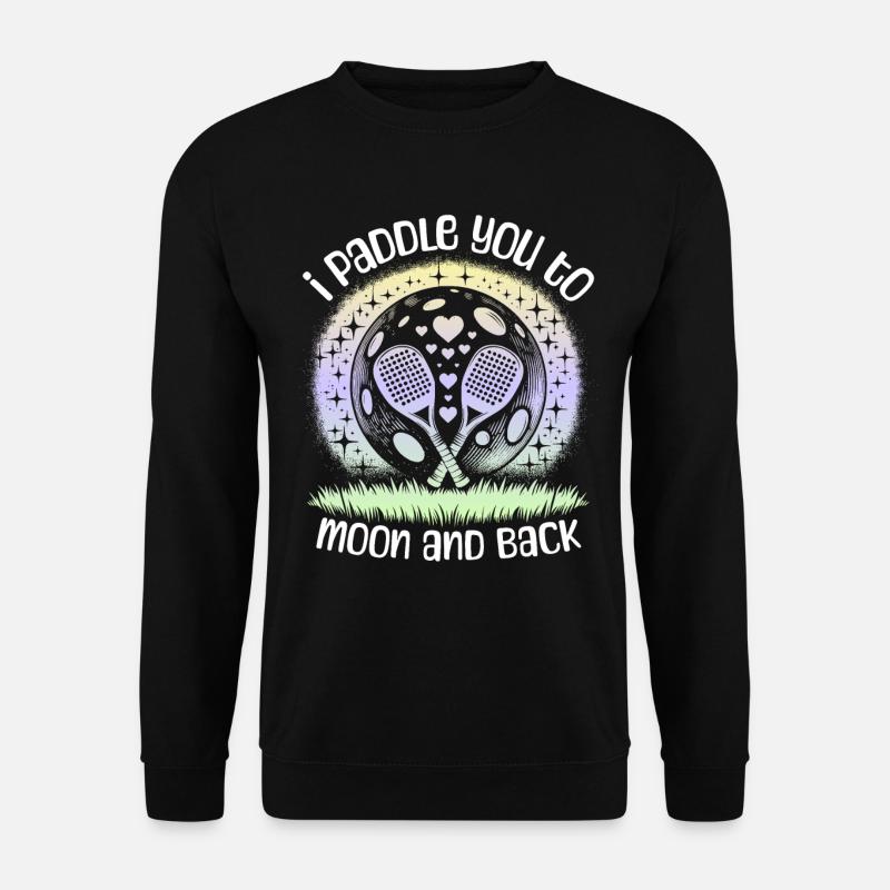 Paddleball Sprüche - Unisex Pullover - Schwarz