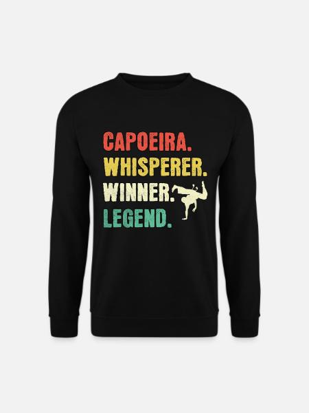 Capoeira Whisperer Capoeira Legend - Unisex Sweatshirt - black
