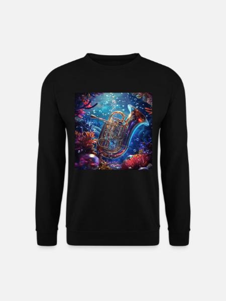 Tuba - Unisex Pullover - Schwarz