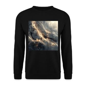 Banjo - Unisex Pullover - Schwarz - Vorne - Alina (178cm) & Michal (187cm)