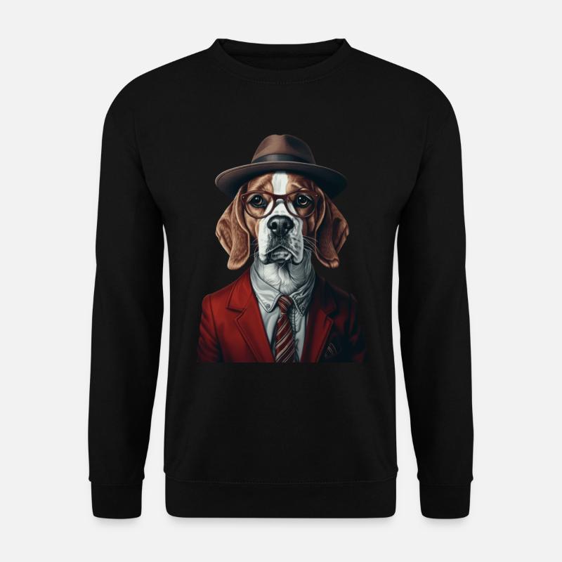 Beagle - Unisex Pullover - Schwarz