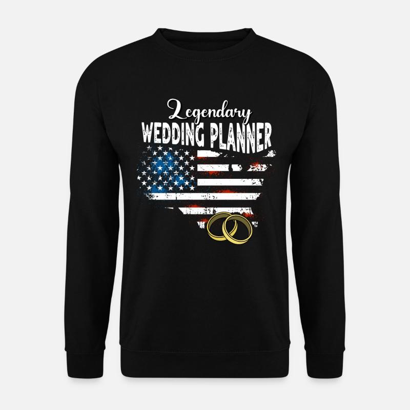 Wedding Planner US - Unisex Sweatshirt - black