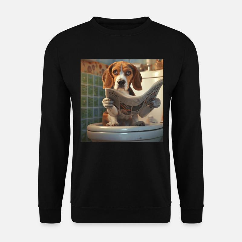 Beagle - Unisex Pullover - Schwarz