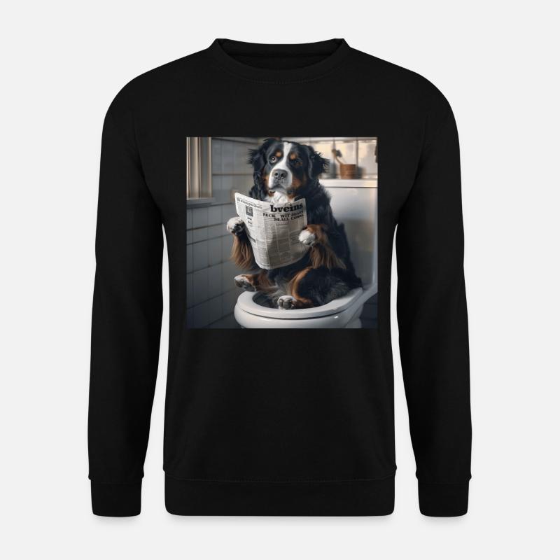 Berner Sennenhund - Unisex Pullover - Schwarz