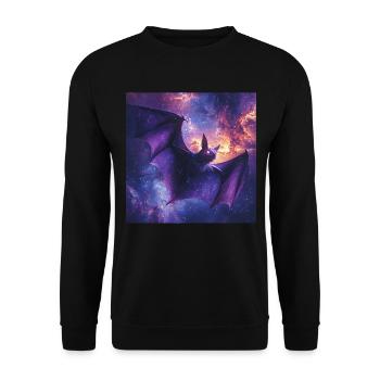 Schläger - Unisex Pullover - Schwarz - Vorne - Alina (178cm) & Michal (187cm)