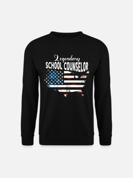 Schulberater US - Unisex Pullover - Schwarz