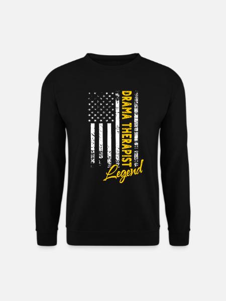 Dramatherapeut Legende - Unisex Pullover - Schwarz
