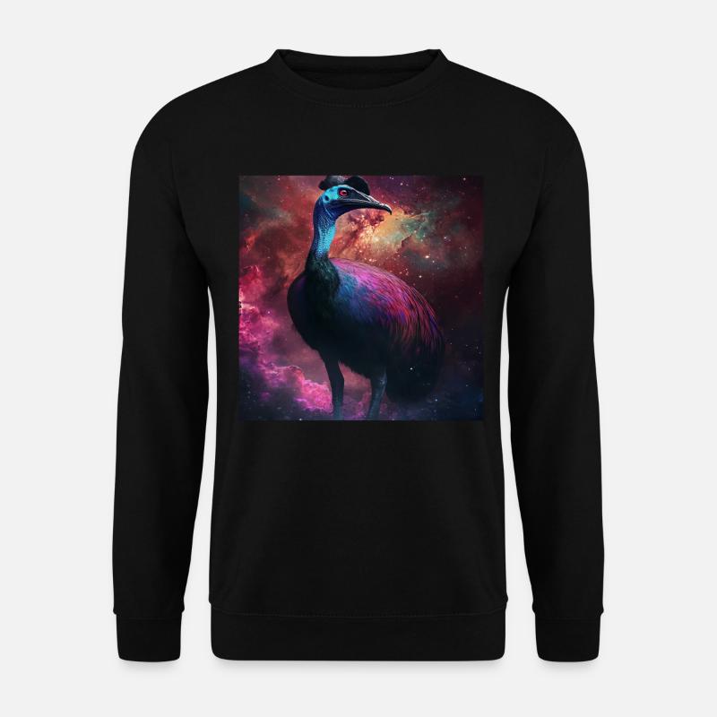 Kasuar - Unisex Pullover - Schwarz