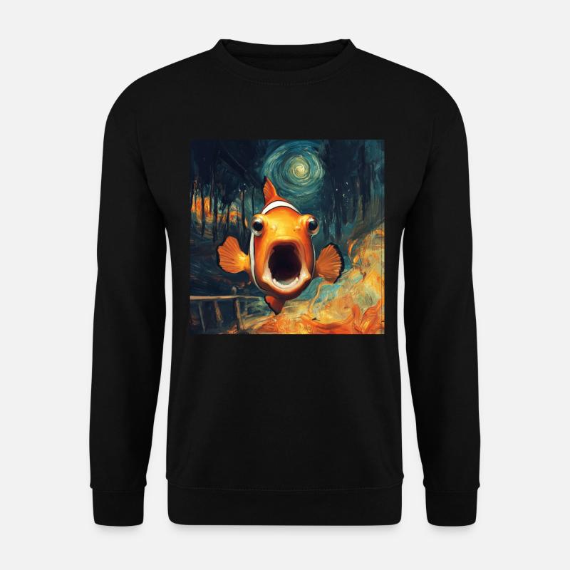 Clownfisch - Unisex Pullover - Schwarz