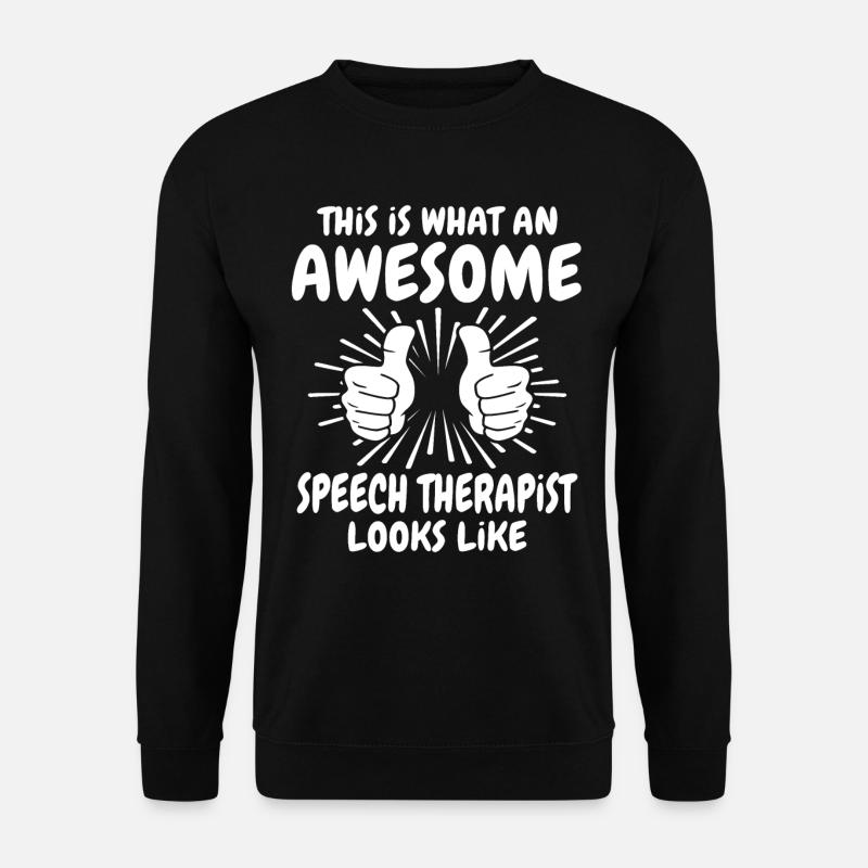 Sprachtherapeut - Unisex Pullover - Schwarz