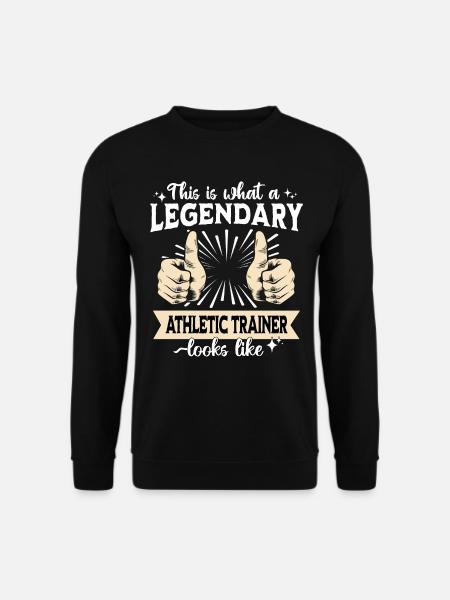 Legendärer Athletiktrainer - Unisex Pullover - Schwarz