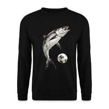 Tarpon - Unisex Pullover - Schwarz - Vorne - Alina (178cm) & Michal (187cm)
