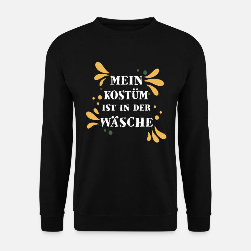 Fasching Kostüm Karneval - Unisex Pullover - Schwarz