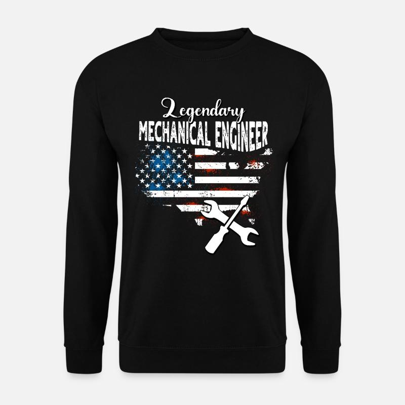 Mechanical Engineer US - Unisex Sweatshirt - black