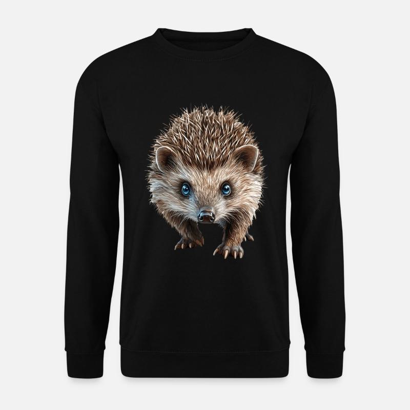Igel - Unisex Pullover - Schwarz