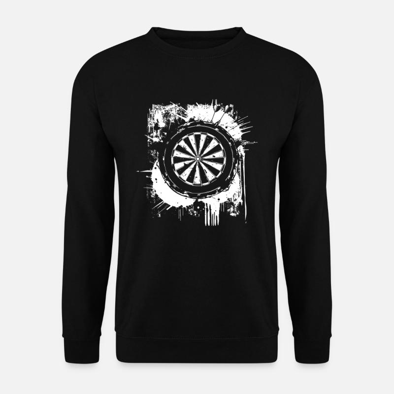 Dartscheibe Graffiti - Unisex Pullover - Schwarz