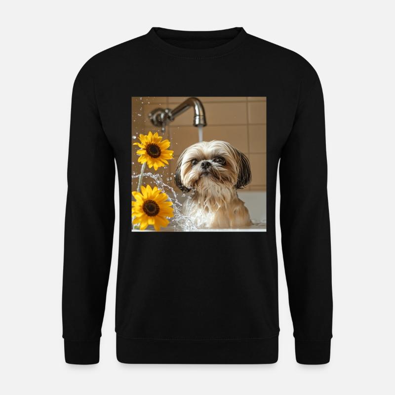Shih Tzu - Unisex Pullover - Schwarz