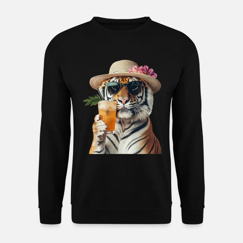 Tiger - Unisex Pullover - Schwarz