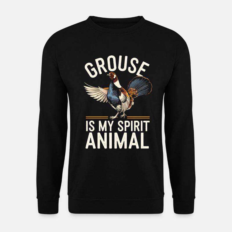 Auerhahn - Unisex Pullover - Schwarz