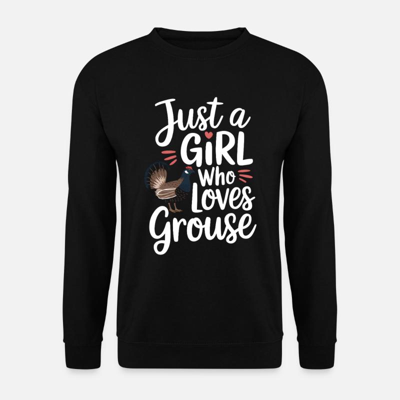 Auerhahn - Unisex Pullover - Schwarz
