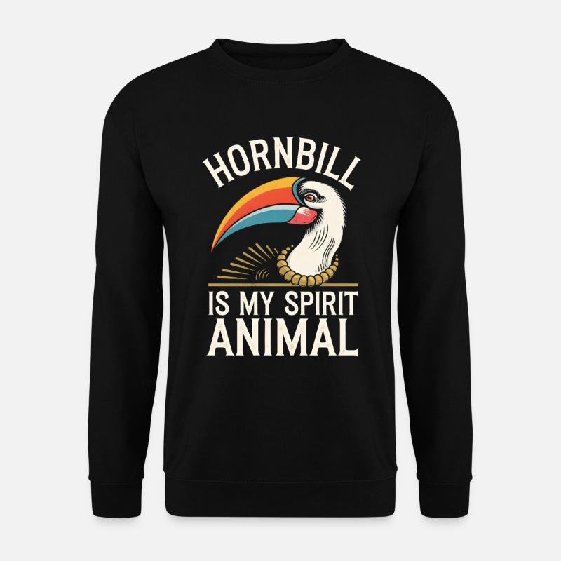 Nashornvogel - Unisex Pullover - Schwarz