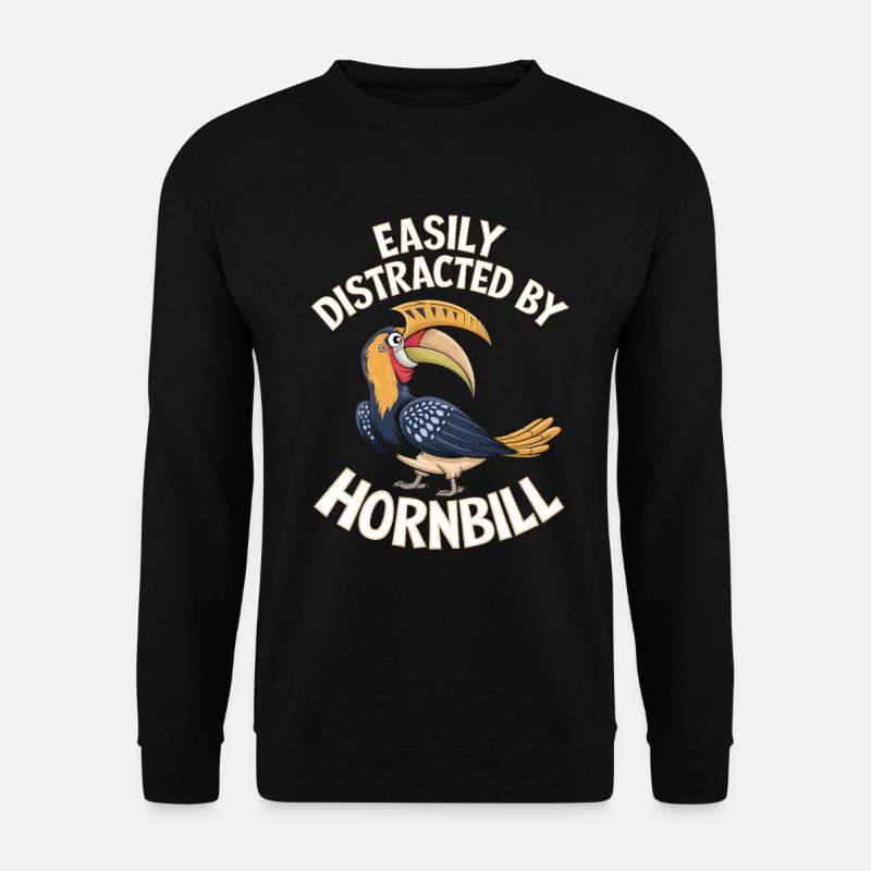Nashornvogel - Unisex Pullover - Schwarz