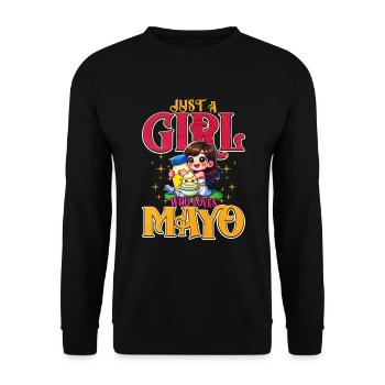 Mayonnaise - Unisex Pullover - Schwarz - Vorne - Alina (178cm) & Michal (187cm)