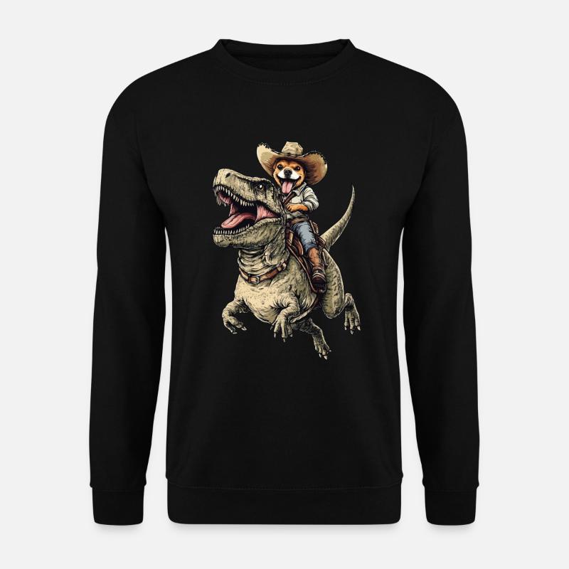 Hund - Unisex Pullover - Schwarz