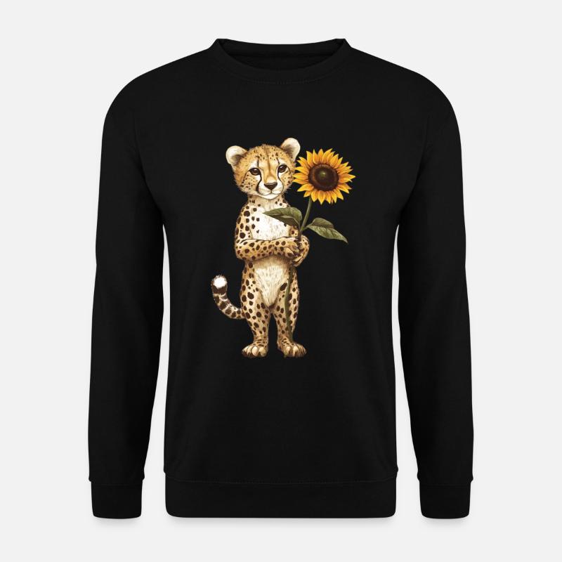 Giraffe - Unisex Pullover - Schwarz