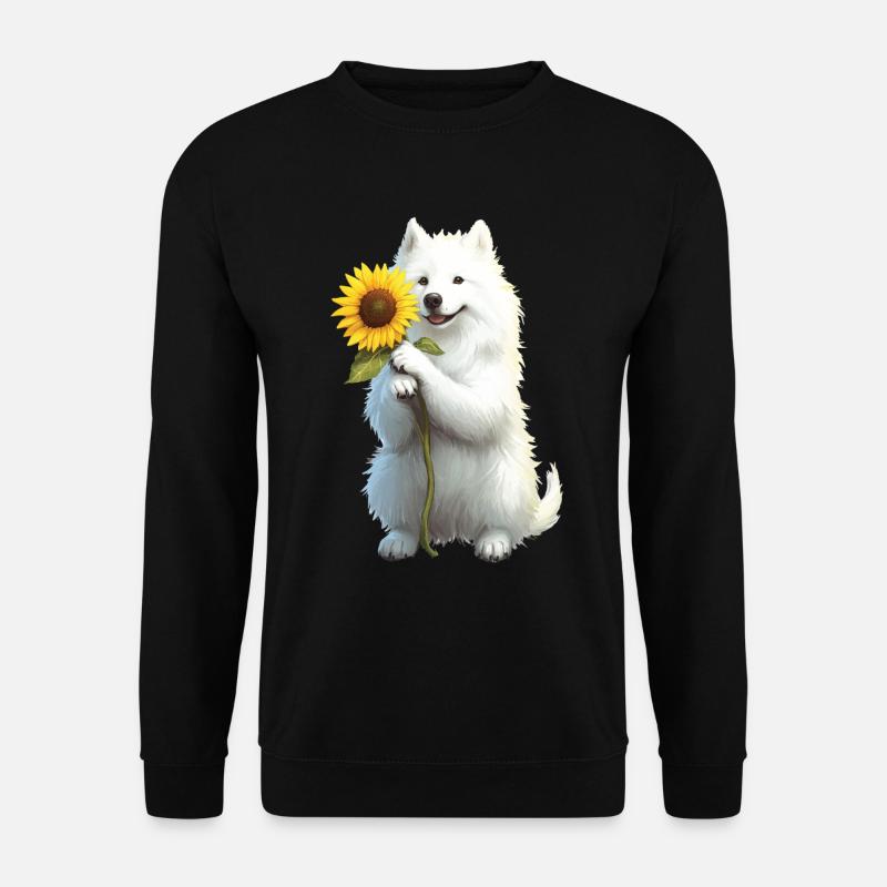 Samojede - Unisex Pullover - Schwarz