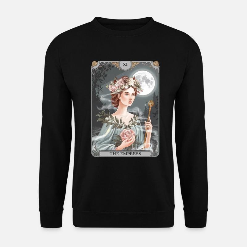 Tarotkarte - Unisex Pullover - Schwarz