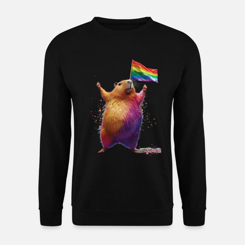 Wasserschwein - Unisex Pullover - Schwarz