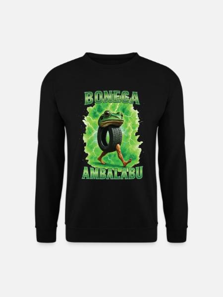 Frosch - Unisex Pullover - Schwarz