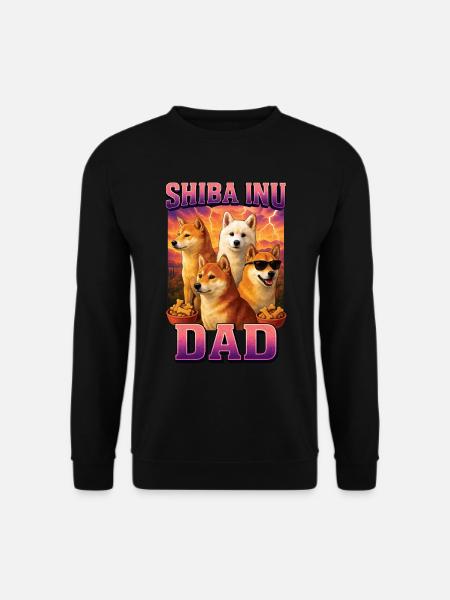 Shiba Inu - Unisex Pullover - Schwarz